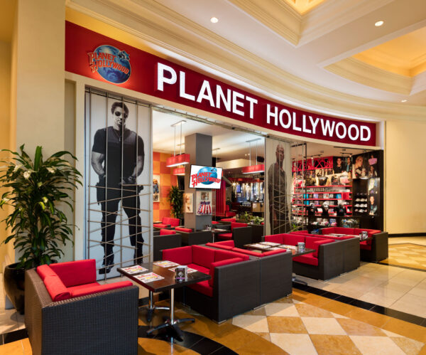 Planet Hollywood Dining Photo tour